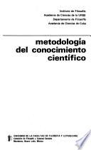 Metodología del conocimiento científico