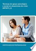 MF0072_2 - Técnicas de apoyo psicológico y social en situaciones de crisis