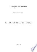 Mi antología de Indias