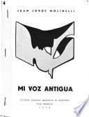 Mi voz antigua