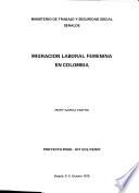 Migración laboral femenina en Colombia