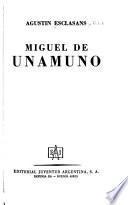 Miguel de Unamuno
