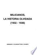 Milicianos, la historia olvidada, 1932-1936
