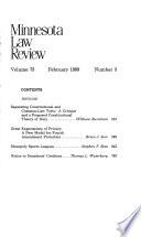 Minnesota Law Review