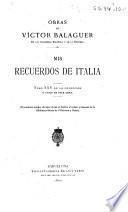 Mis recuerdos de Italia