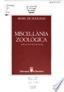Miscel·lània zoològica