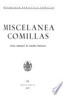 Miscelánea Comillas