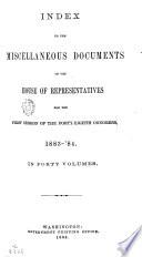 Miscellaneous Documents