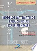 Modelos matemáticos para ciencias experimentales