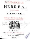 Monarchia hebrea ...