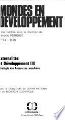Mondes en développement