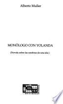 Monólogo con Yolanda