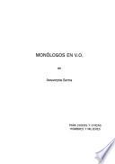 Monólogos en V.O.