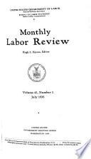 Monthly Labor Review