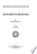 Monumenta Mexicana