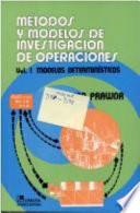 M‚todos y modelos de investigaci¢n de operaciones