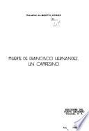 Muerte de Francisco Hernández
