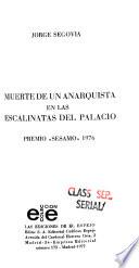 Muerte de un anarquista en las escalinatas del palacio ...