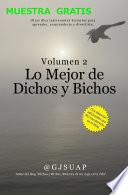 MUESTRA DE LO MEJOR DE DICHOS Y BICHOS VOLUMEN 2