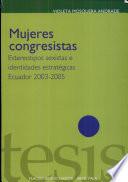 Mujeres congresistas