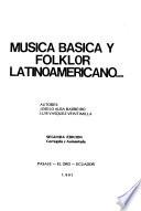 Música básica y folklor latinoamericano