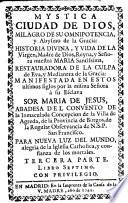 Mystica ciudad de Dios