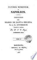 Napoleon en su destierro