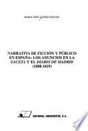 Narrativa de ficción y público en España