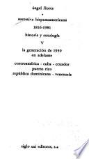 Narrativa hispanoamericana, 1816-1981