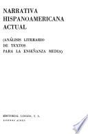 Narrativa hispanoamericana actual