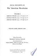 Naval Documents of the American Revolution