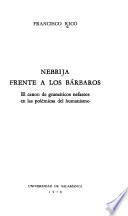 Nebrija frente a los bárbaros