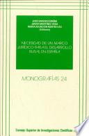 Necesidad de un marco jurídico para el desarrollo rural en España