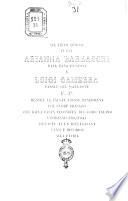 Nel lieto giorno in cui Arianna Barzacchi dava la mano di sposa a Luigi Gamerra, parole del sacerdote F.P. mentre la fausta unione benediceva col cuore presago che dalla casta fecondita del loro talamo usciranno figliuoli devoti alla religione utili e decorosi alla patria