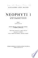Neophyti 1: Génesis