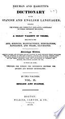 Neuman and Baretti's Dictionary of the Spanish and English Languages