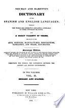 Neuman and Baretti's Dictionary of the Spanish and English Languages ...