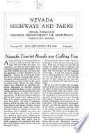 Nevada Highways and Parks
