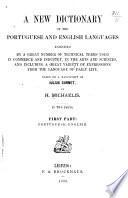 New Dictionary of the Portuguese and English Languages