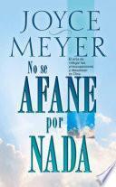 No Se Afane Por Nada - Pocket Book