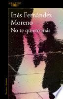 No te quiero más
