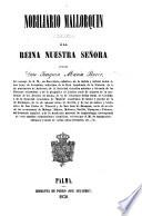 Nobiliario Mallorquin, etc. [With a portrait.]
