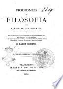 Nociones de filosofia por Cárlos Jourdain