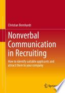 Nonverbal Communication in Recruiting