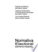 Normativa electoral, Distrito Federal