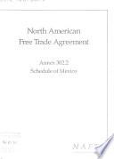 North American Free Trade Agreement Between the Government of the United States of America, the Government of Canada, and the Government of the United Mexican States