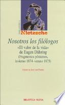 Nosotros los filólogos