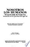 Nosotros los humanos