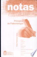 Notas de clase. Principios de Paleontología