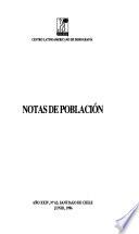 Notas de población